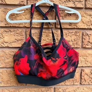 • 4/$25- ACX Floral Print Sports Bra